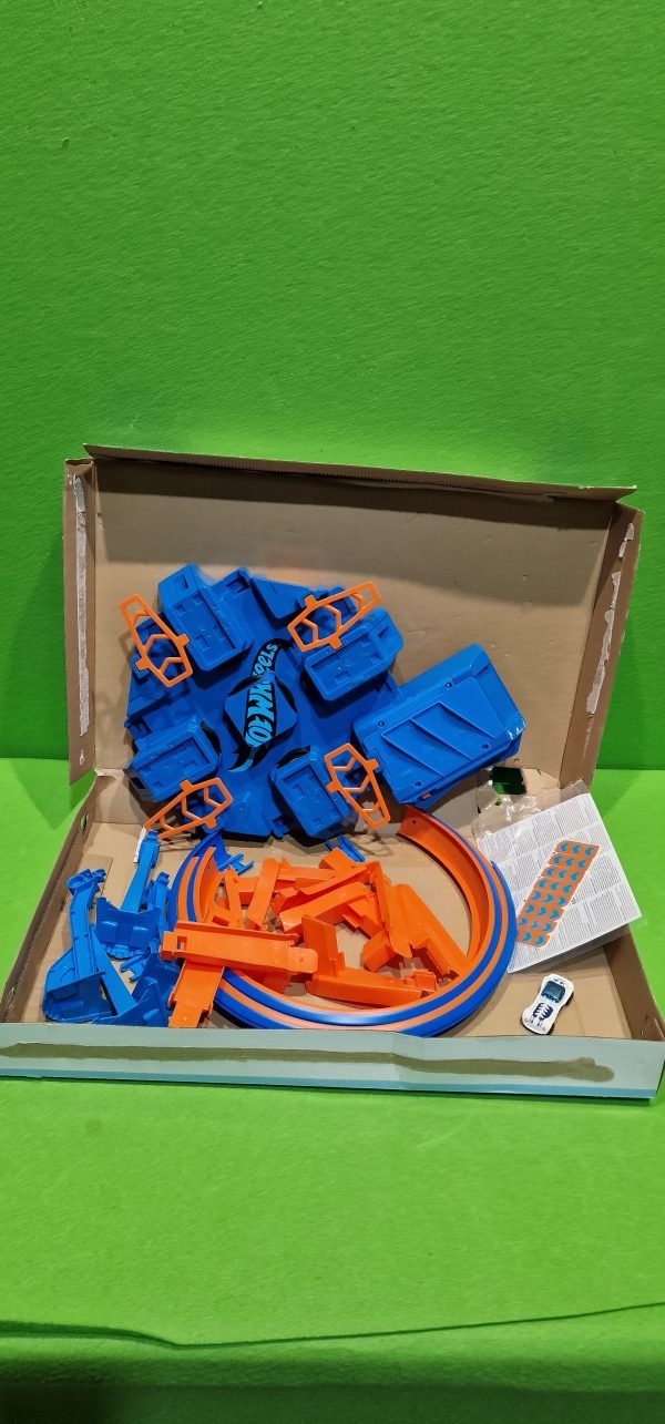 Hot Wheels - Criss Cross Crash Pista de Coches - Imagen 2