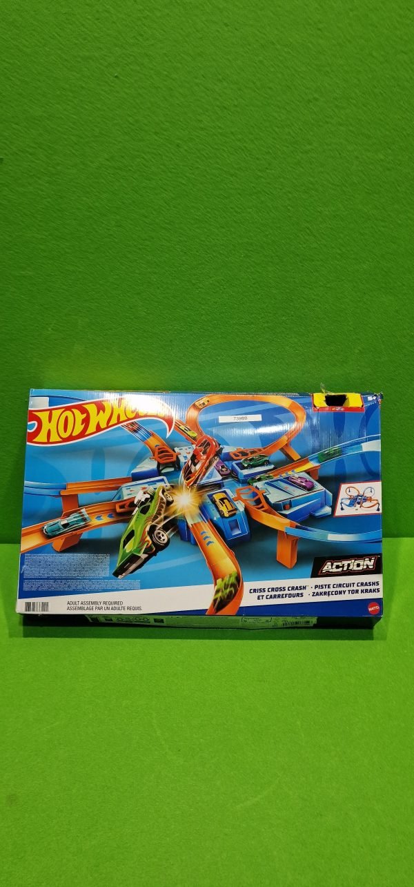 Hot Wheels - Criss Cross Crash Pista de Coches - Imagen 6