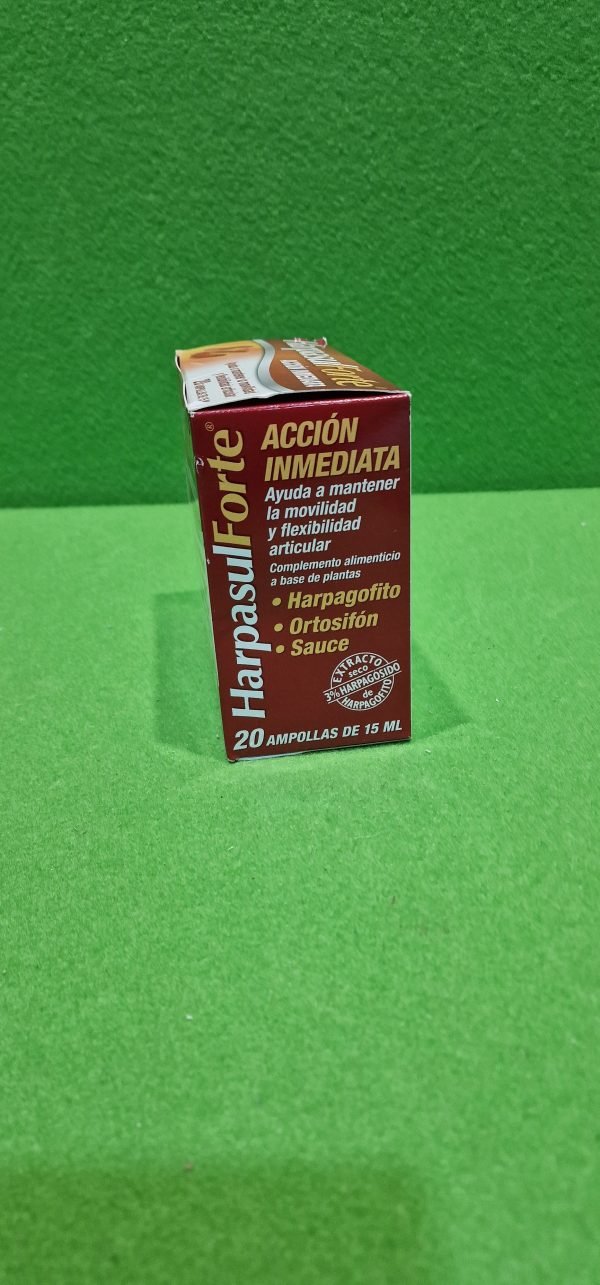 Harpasul Forte – Natysal – 20 ampollas para las articulaciones - Imagen 2