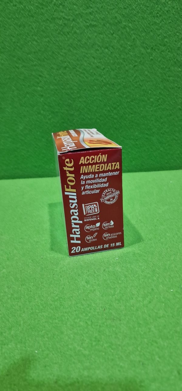 Harpasul Forte – Natysal – 20 ampollas para las articulaciones - Imagen 3