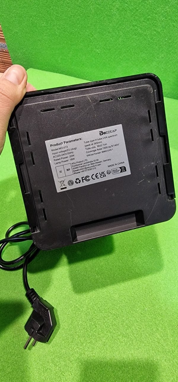 Buzzeap Lampara Electrica Antimosquitos - Imagen 5