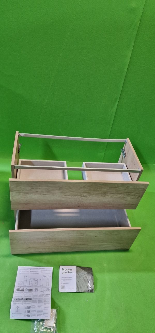 Baikal Modular Mueble de Baño de 2 Cajones