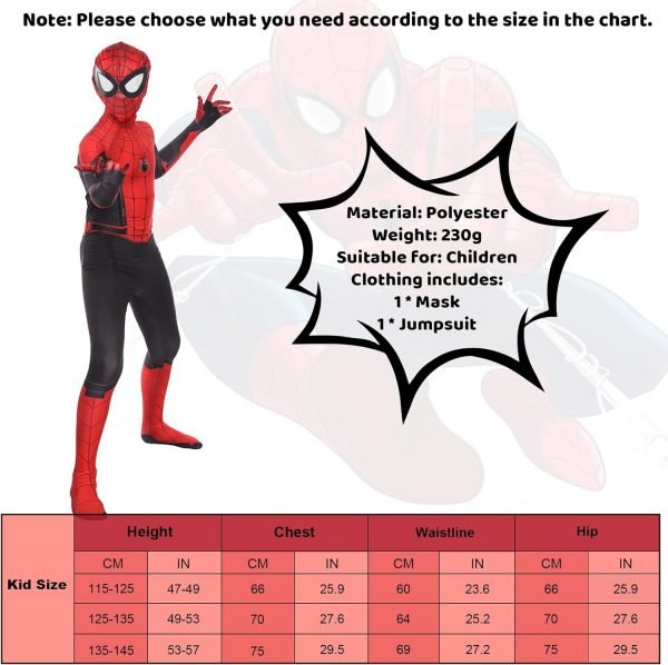 Disfraz Spider para Niños - Imagen 2