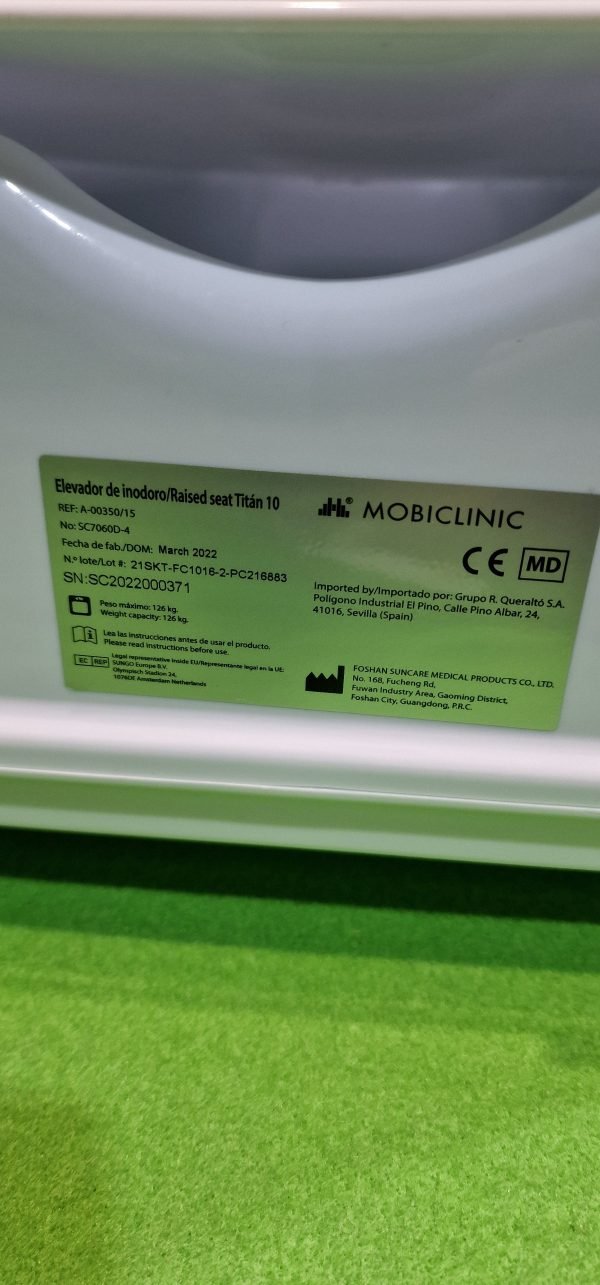 Mobiclinic®, Elevador WC Titán - Imagen 5