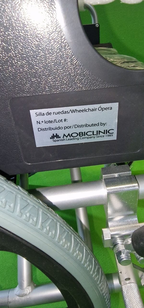 Mobiclinic Silla de ruedas, Plegable - Imagen 5