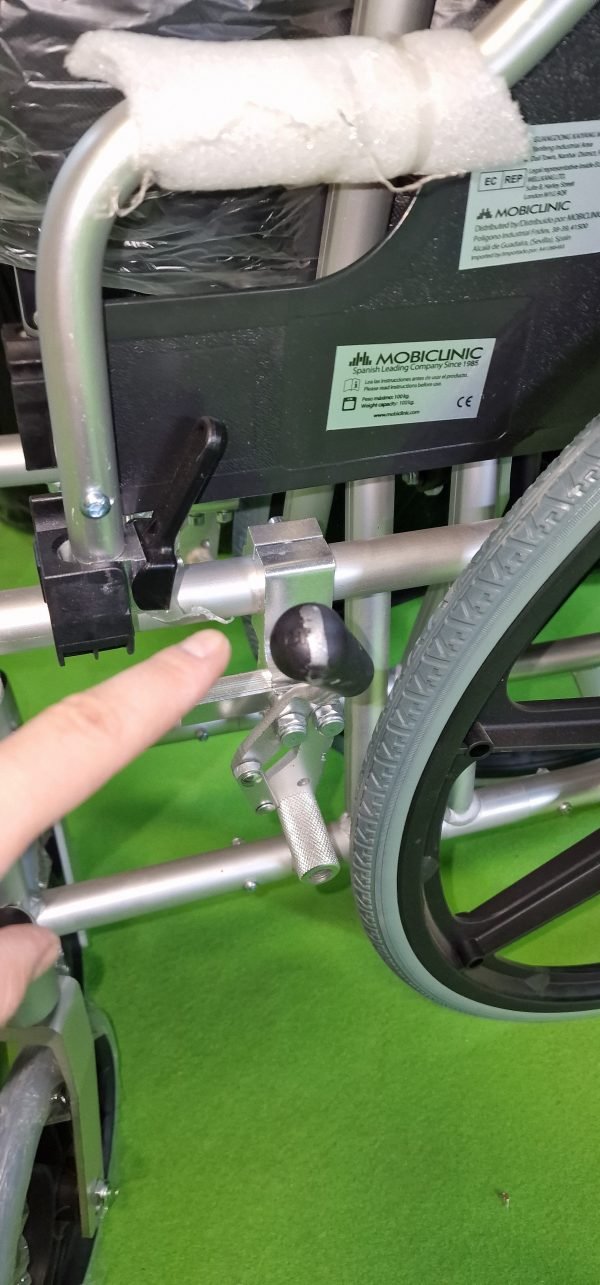 Mobiclinic Silla de ruedas, Plegable - Imagen 8