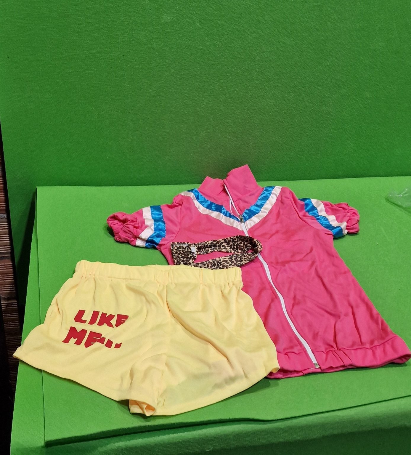 Disfraz de chándal de los años ochenta