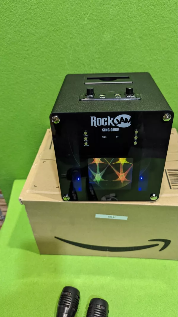 RockJam Máquina de karaoke con 2 micrófonos - Imagen 6