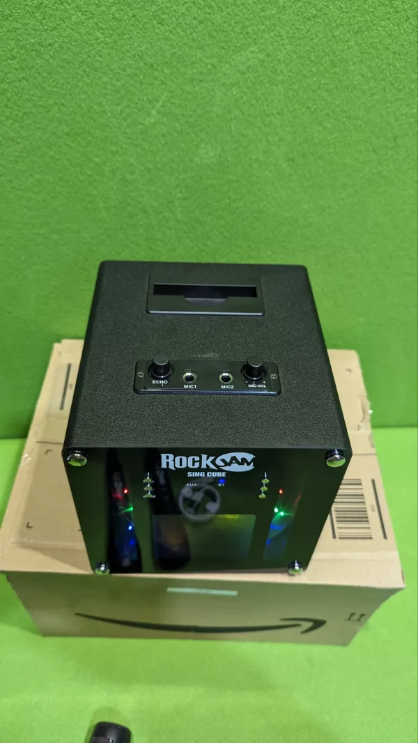 RockJam Máquina de karaoke con 2 micrófonos - Imagen 5