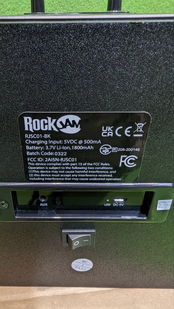 RockJam Máquina de karaoke con 2 micrófonos - Imagen 4