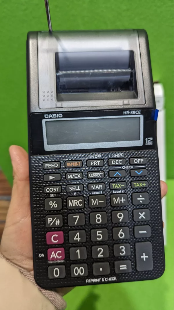 Calculadora impresora casio - Imagen 8