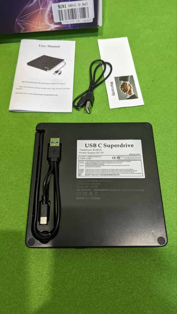 Unidad externa Grabadora de Cd/Dvd - Imagen 2