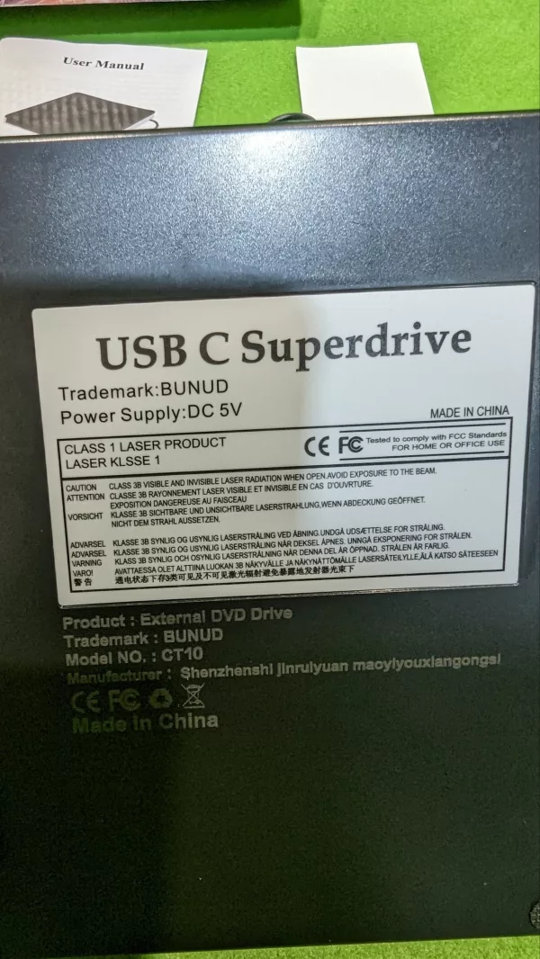 Unidad externa Grabadora de Cd/Dvd - Imagen 4