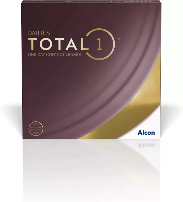 Dailies Total 1 Lentes de contacto de reemplazo diario, Pack de 90