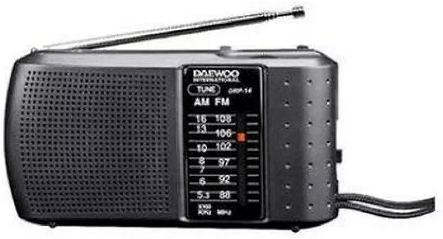 Radio Analogica Daewoo Dwr10bk