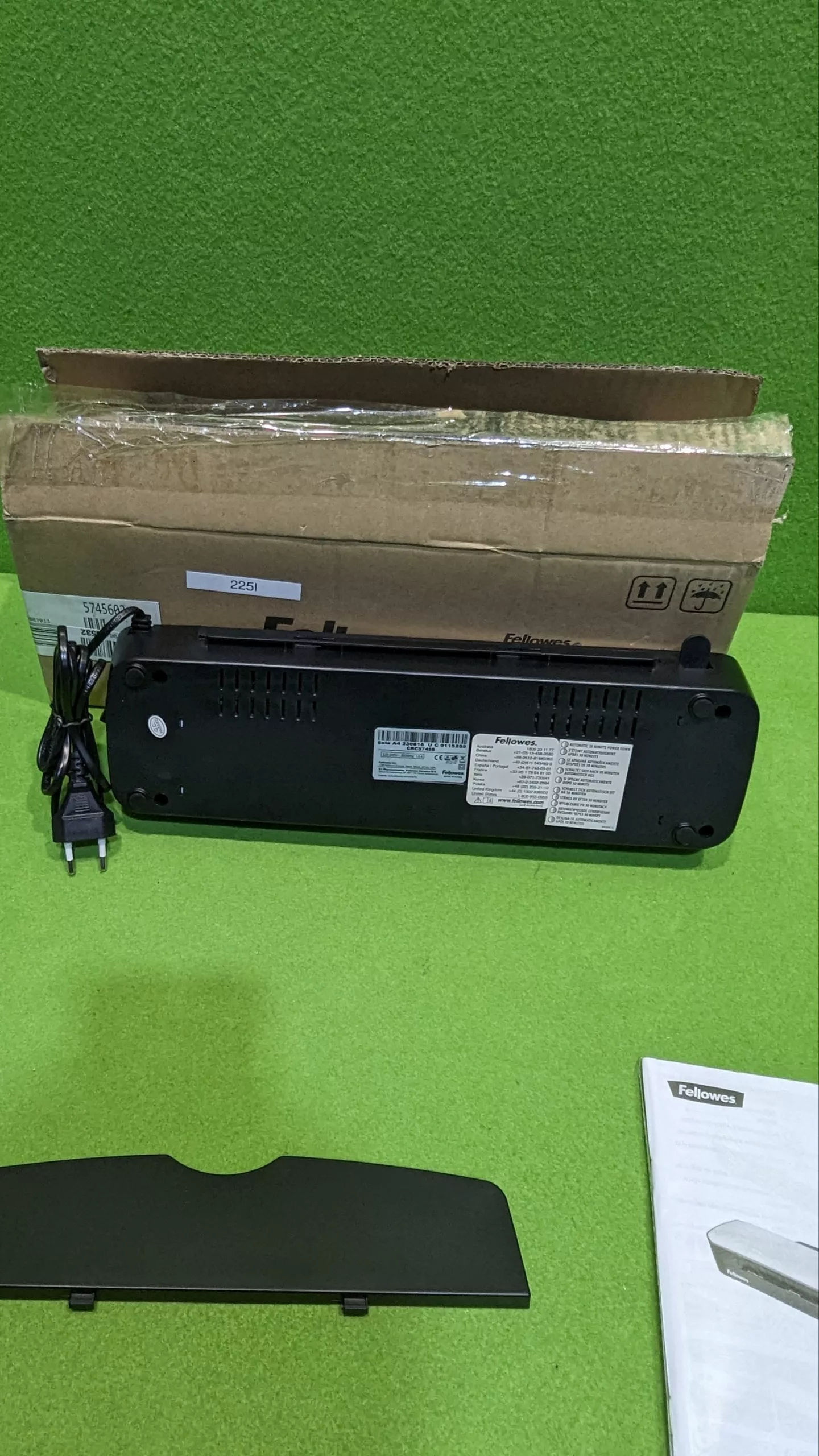 Fellowes Sola A4 - Plastificadora - Imagen 5