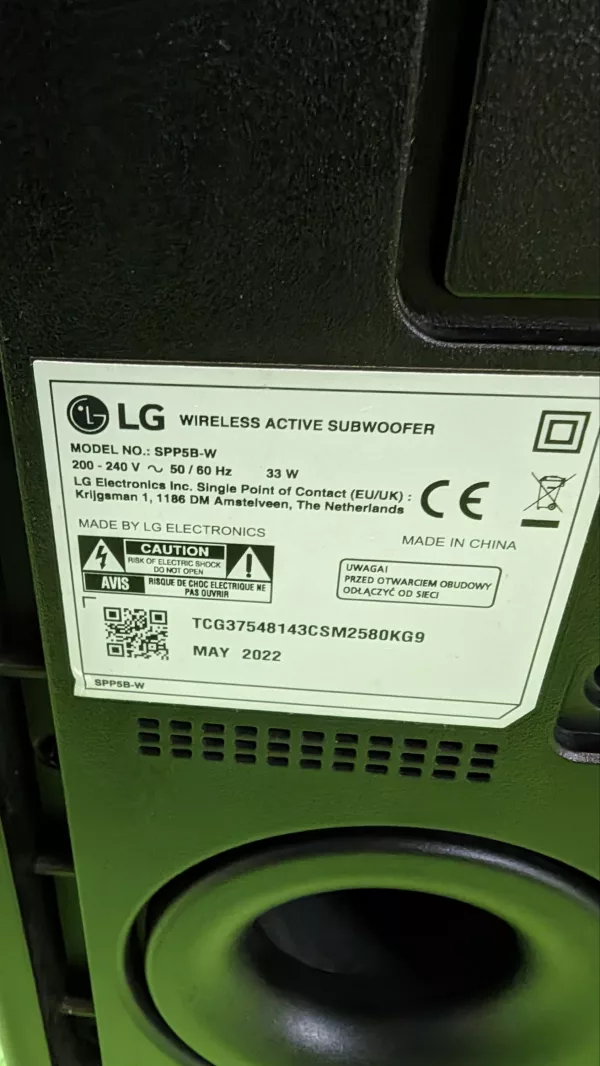 LG Barra de Sonido 380W SPD7Y - Imagen 12