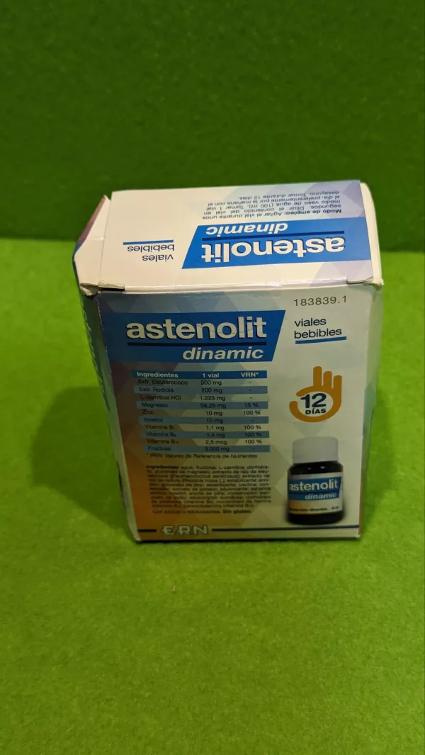 Astenolit Dinamic Viales Vitaminas, 12x10ml, Líquido Total: 120ml - Imagen 5