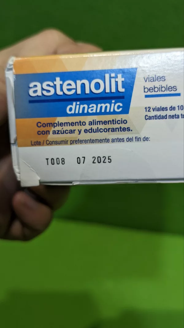 Astenolit Dinamic Viales Vitaminas, 12x10ml, Líquido Total: 120ml - Imagen 3