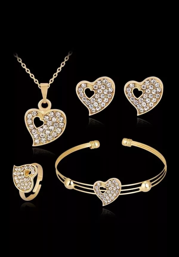 Bisutería Jewelry: Collar, Pendientes, Pulsera y Anillo - Imagen 2