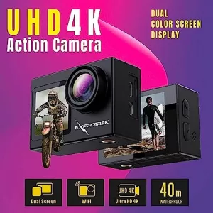 Exprotrek Cámara de acción 4K
