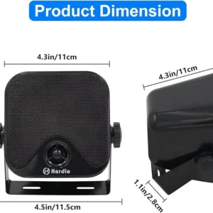 Altavoces marinos resistente al agua Herdio