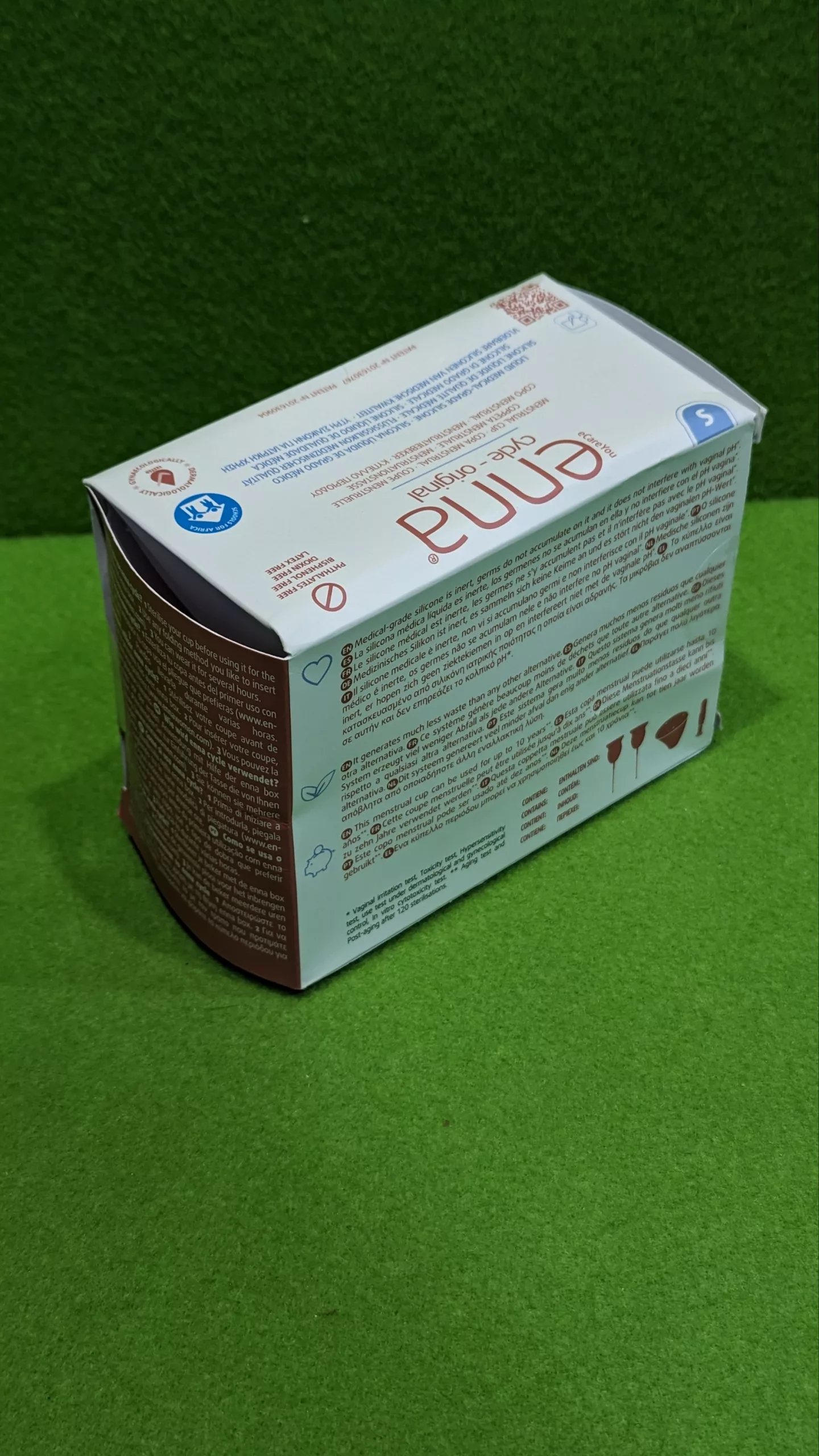 Enna Cycle - 2 Copas menstruales, Aplicador y Caja esterilizadora - Imagen 5