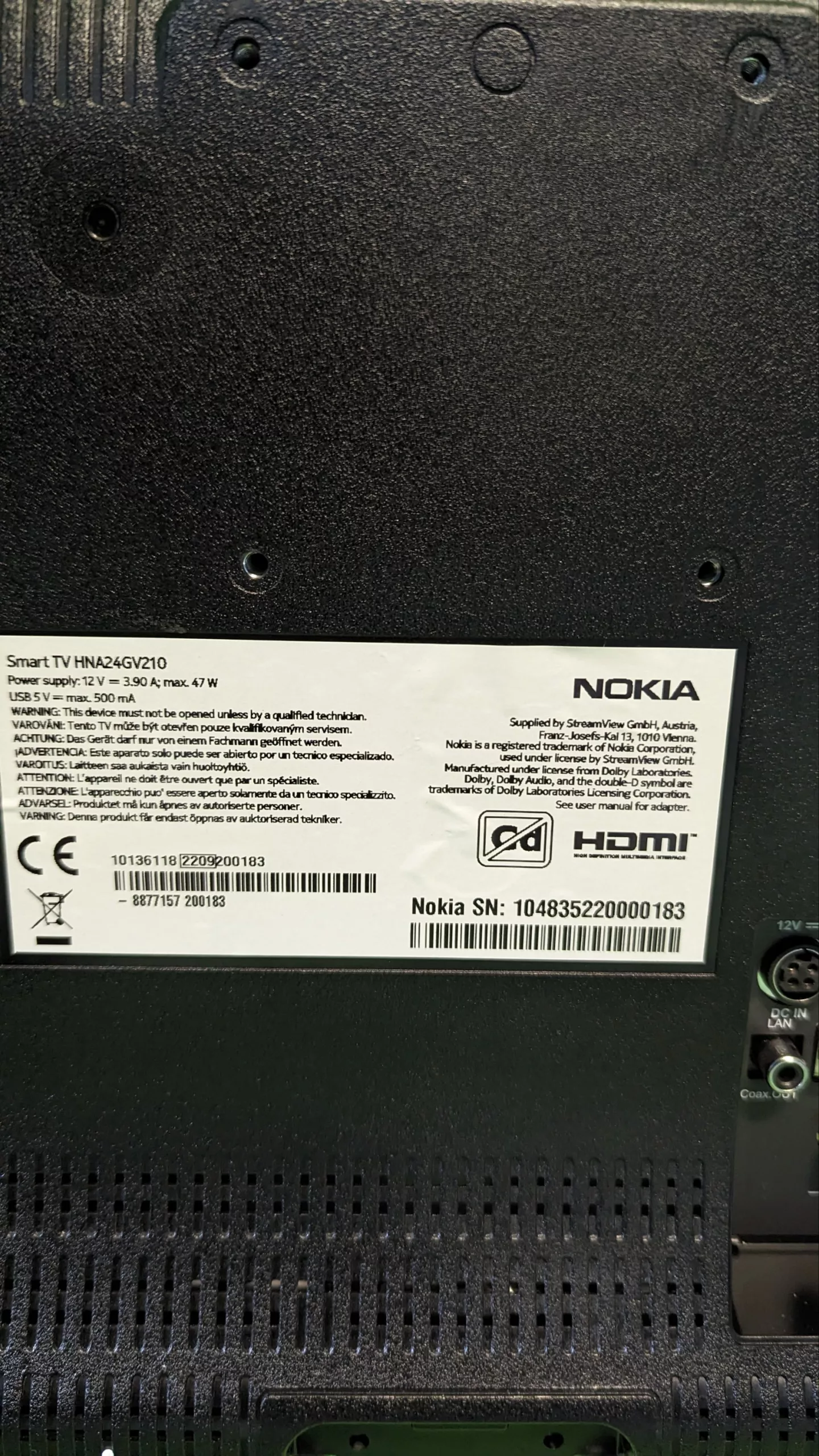 Nokia 24 Pulgadas (60cm) HD LED Televisor - Imagen 4