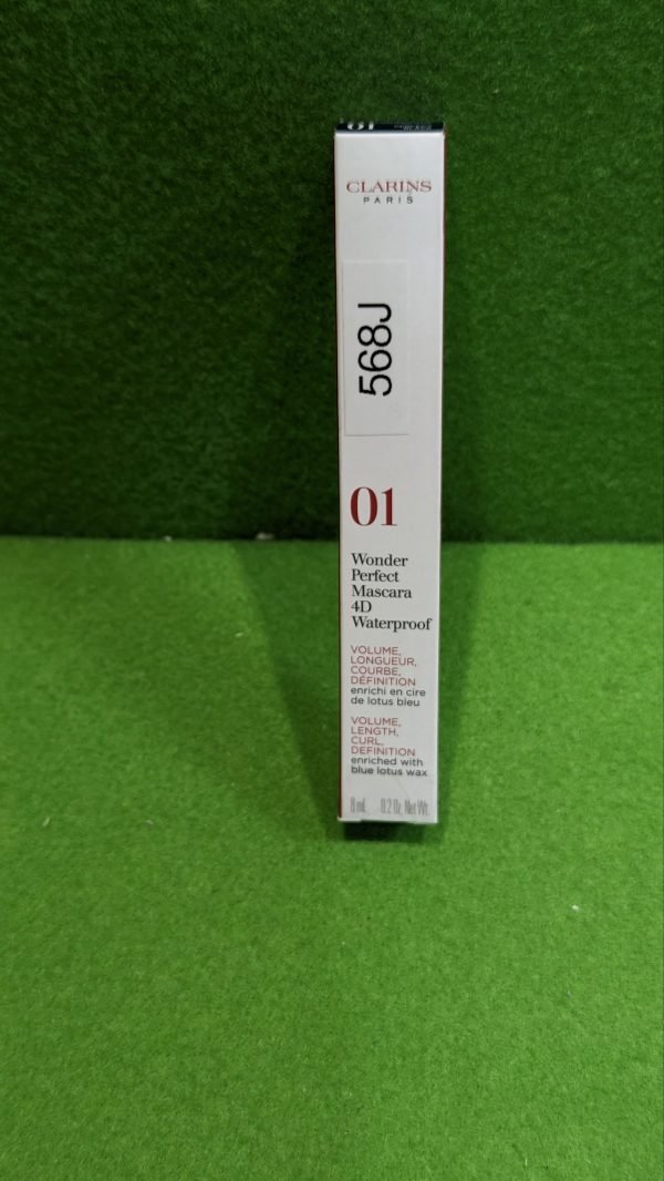Clarins Wonder Perfect Mascara 4d Waterproof 01 Perfect Black 8ml - Imagen 4