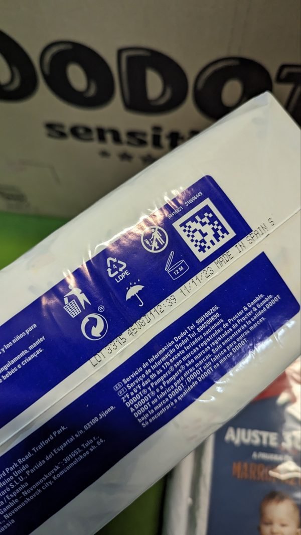 Dodot Pañales Bebé Sensitive Talla 5 - Imagen 6