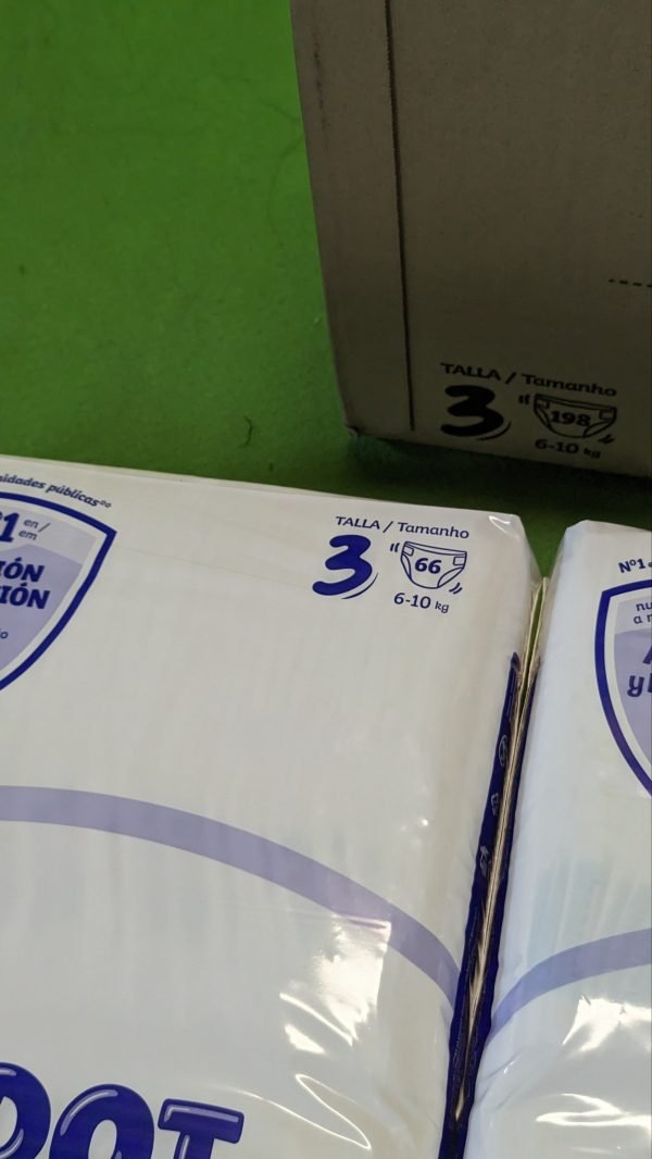Dodot Pañales Bebé Sensitive Talla 3 (6-10 kg) 198 Pañales - Imagen 3