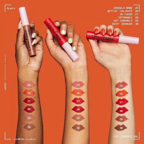NYX Professional Makeup Matte Liquid Lipstick Lip Lingerie XXL labial tono: Untamable (28)