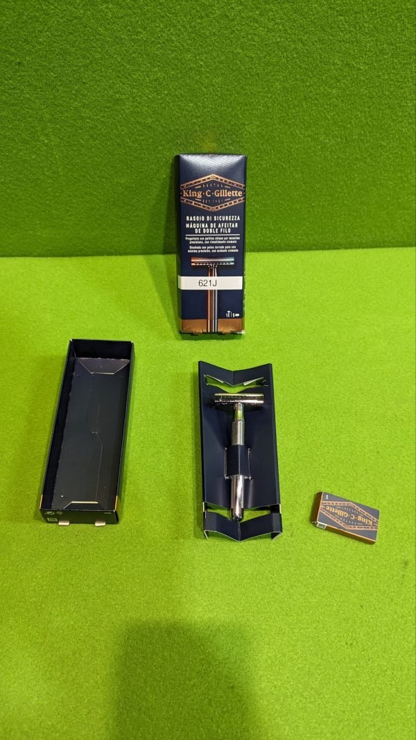 Gillette Maquinilla De Seguridad De Doble Filo Para Hombre Maquinilla De Afeitar, Con 4 Hojas - Imagen 2