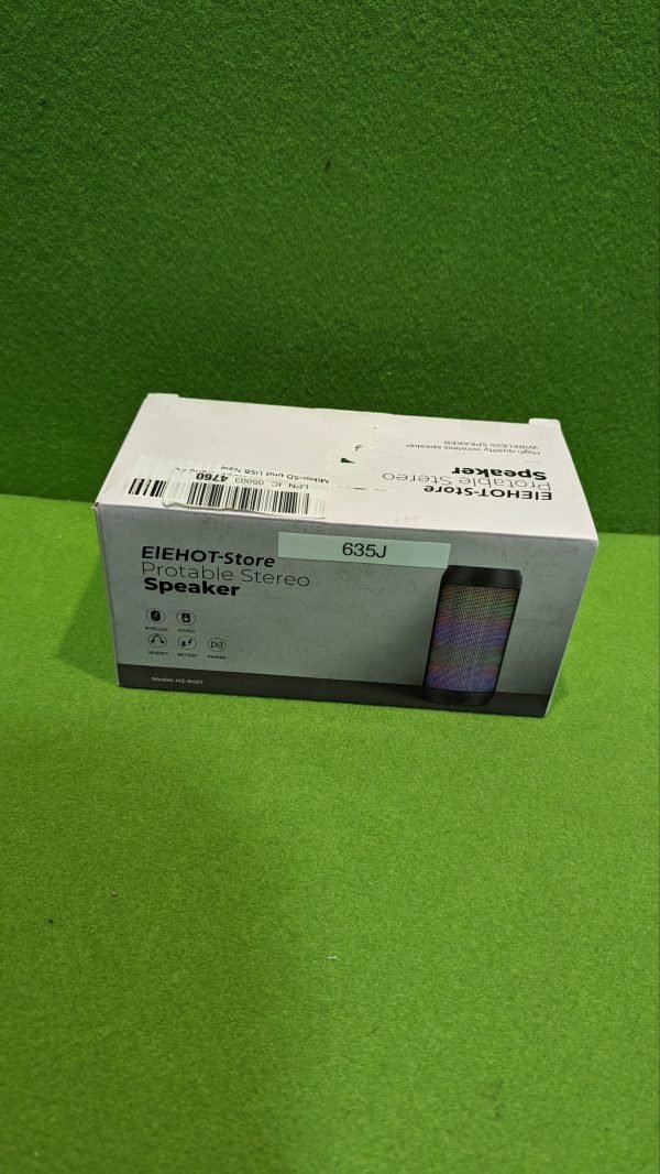 ELEHOT-Store Altavoz Bluetooth Potente Portatil con Luz LED de 5 Modos - Imagen 7