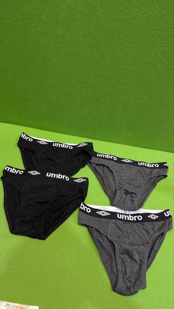 UMBRO Slips Hombre Algodón (lote de 4) - Imagen 3
