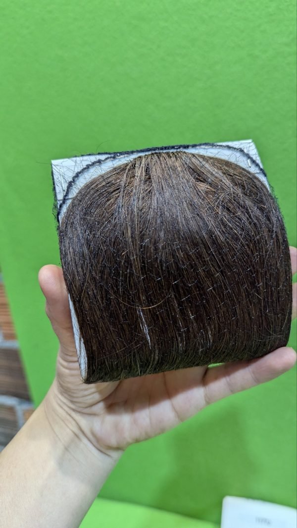 Sofeiyan Flequillo Francés Postizo Pelo Natural Clip 100% Humano - Imagen 3