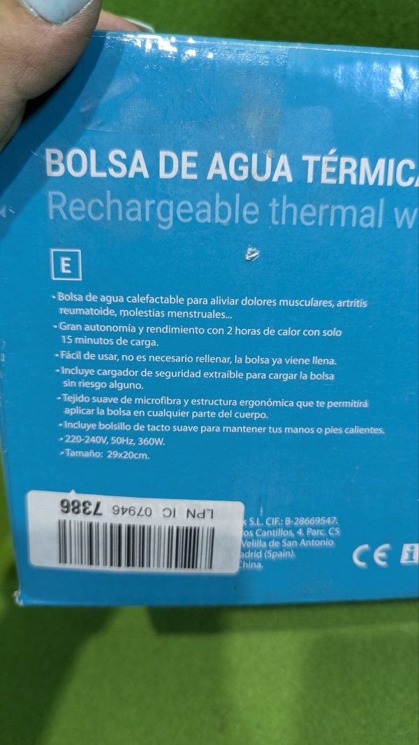 Bolsa De Agua Térmica Recargable - Imagen 9