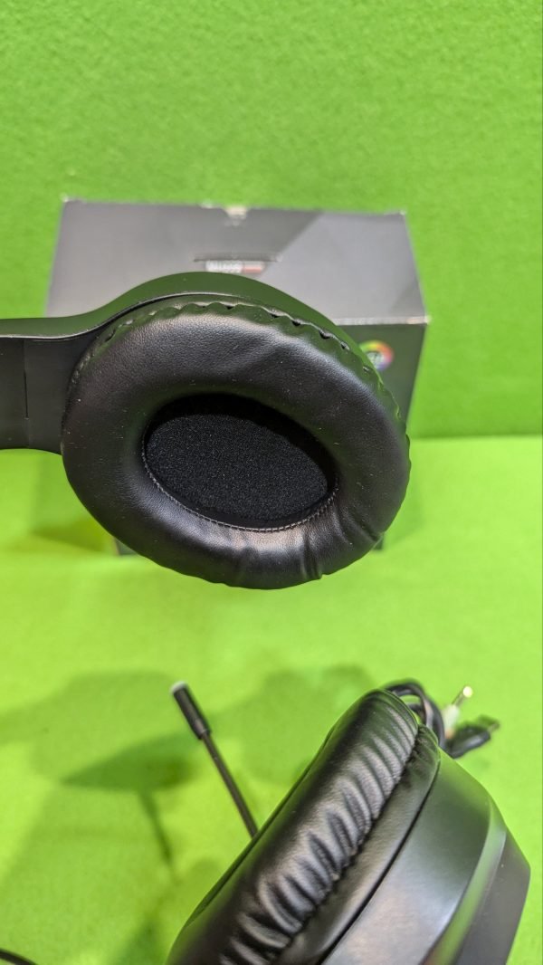 Mars Gaming MH222 Negro, Cascos Gaming RGB - Imagen 3