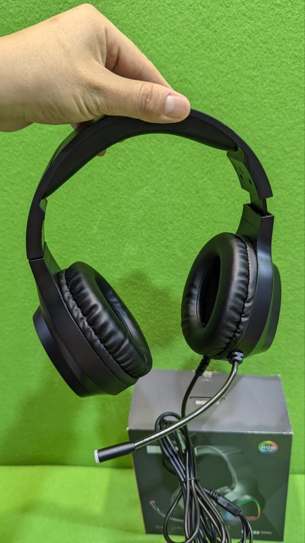 Mars Gaming MH222 Negro, Cascos Gaming RGB - Imagen 4