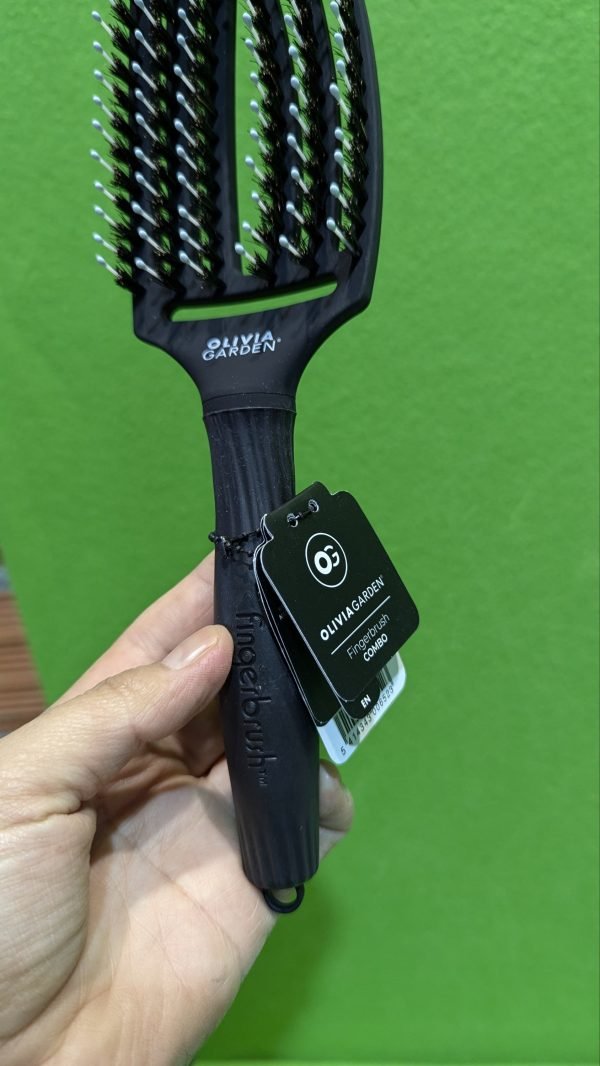 Olivia Garden – Fingerbrush Cuidado icónico con cerdas de Jabalí & Nylon - Imagen 2
