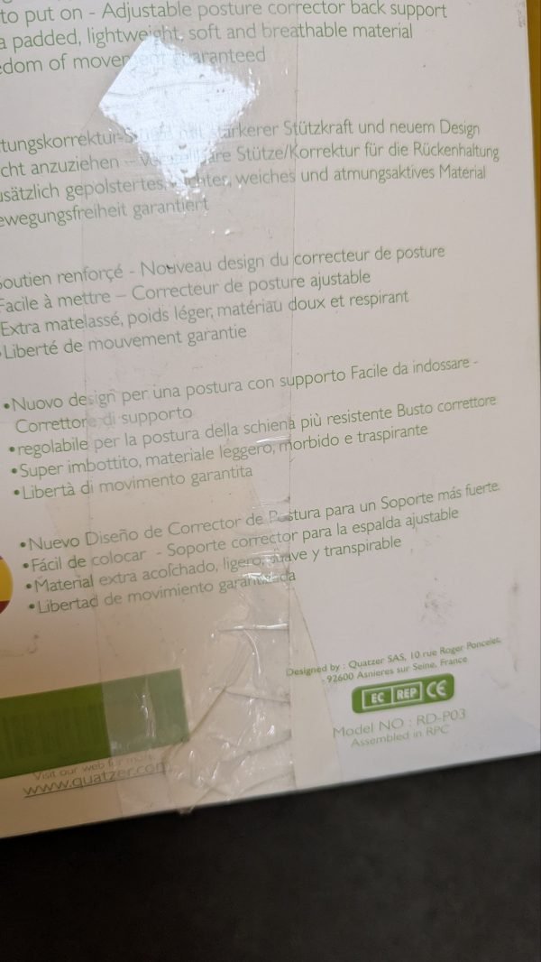 Corrector de Postura para Espalda Hombre y Mujer - Imagen 6