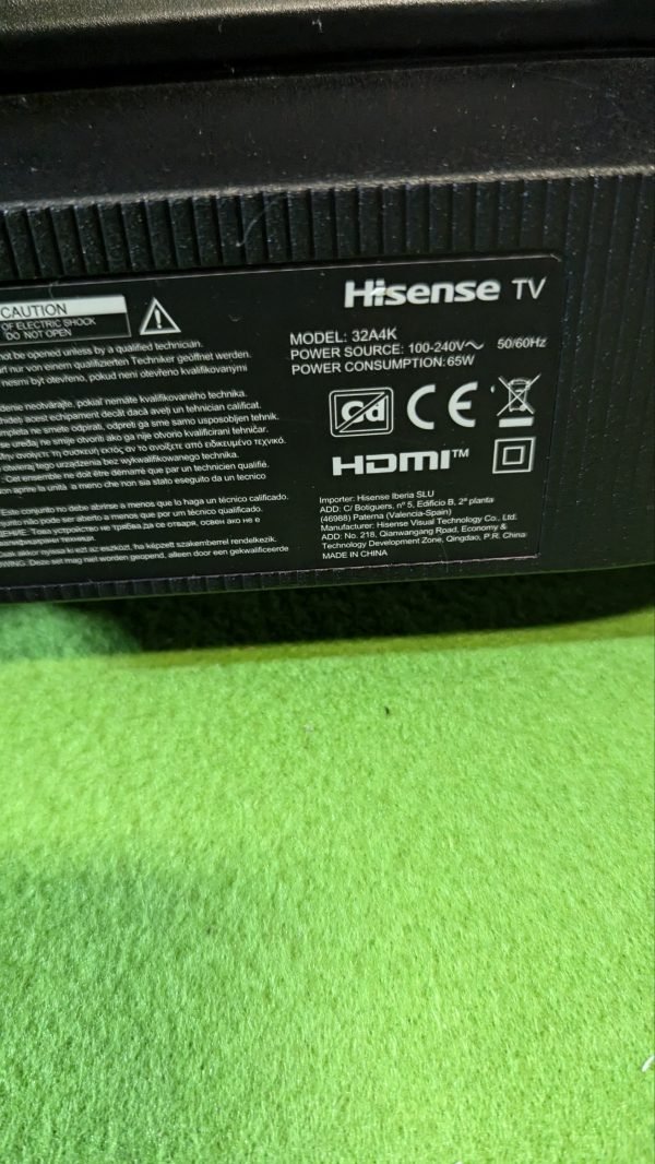 Hisense TV 32A4K REPUESTOS - Imagen 3