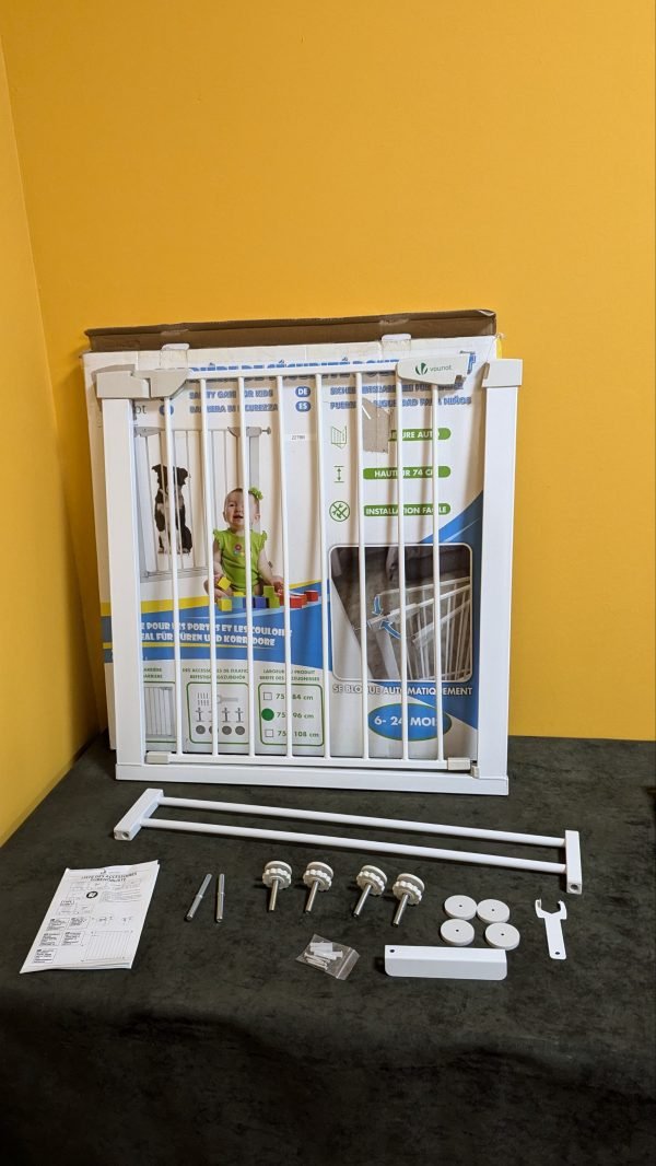 VOUNOT Puertas de Seguridad, 75-96 cm - Imagen 2