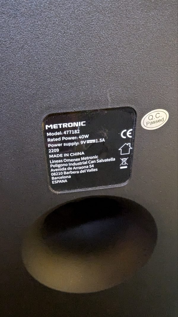 Altavoz  Bluetooth Metronic Party XL - Imagen 11