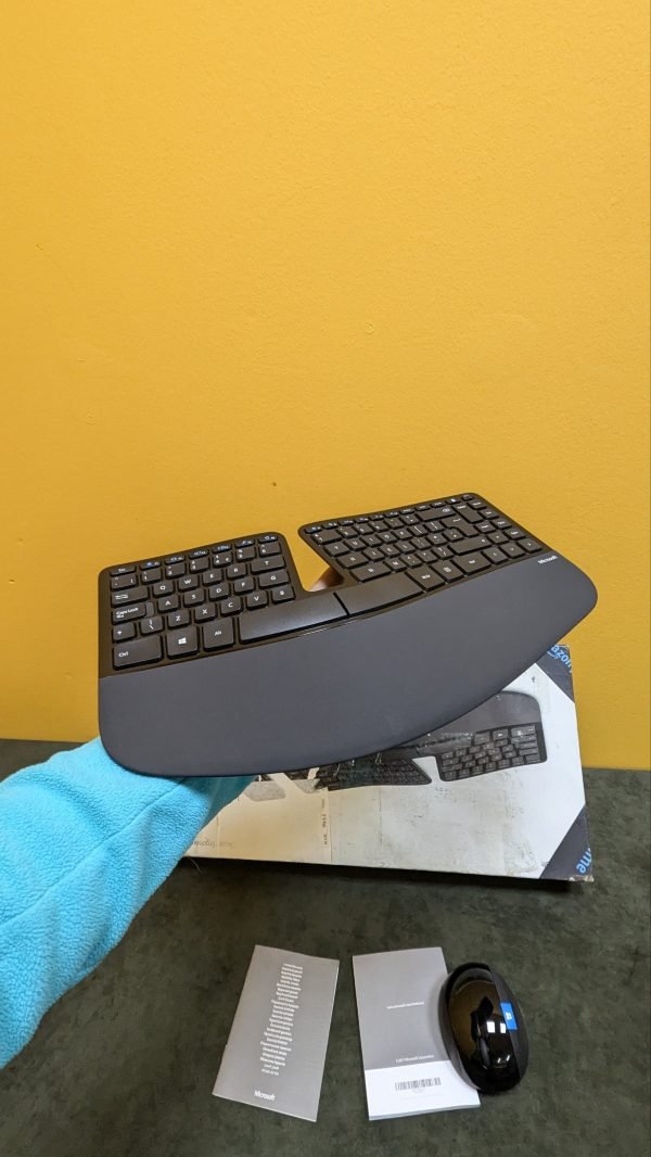 Microsoft Sculpt Ergonomic Desktop - Teclado y  Negro, Ratón - Imagen 5