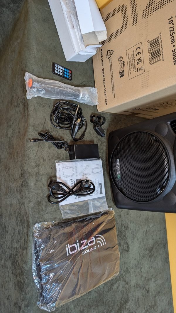 Ibiza - PORT10VHF-BT - Altavoz portátil 10"/500W MAX - Imagen 6