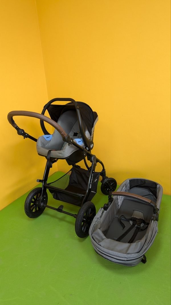 Cochecito bebé 3 en 1 kinderkraft - Imagen 2