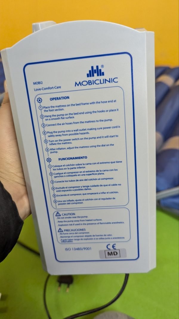 Mobiclinic®, Mobi 2, Colchón antiescaras con Motor compresor - Imagen 5