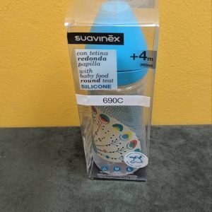Suavinex Biberón Tetina Flujo Denso Silicona +4 Meses