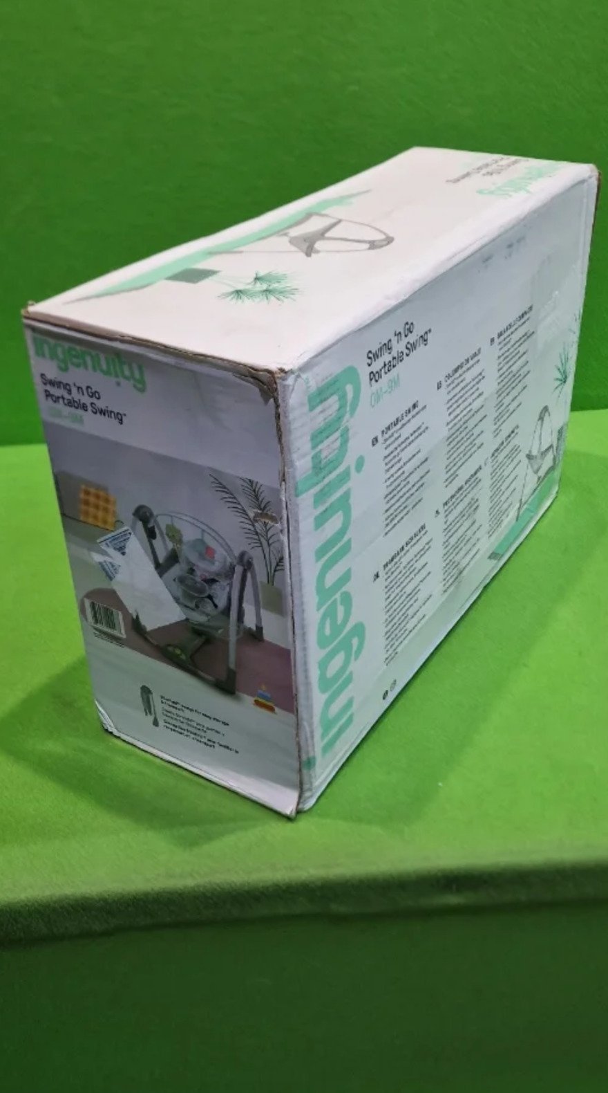 Ingenuity, Columpio Compacto Plegable Hugs & Hoots - Imagen 4